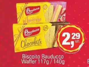 Supermercados Alvorada Biscoito Bauducco Waffer 117g/140g oferta
