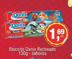 Biscoito Danix Recheado 130g