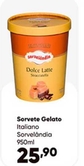 Zaffari Sorvete Gelato Italiano Sorvelândia 950ml oferta