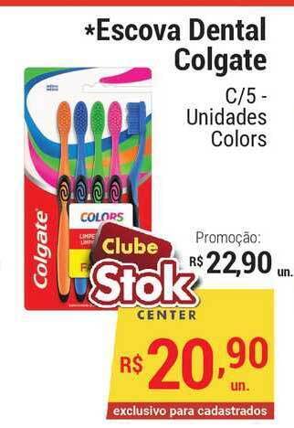 Escova Dental Colgate C 5 Unidades Colors