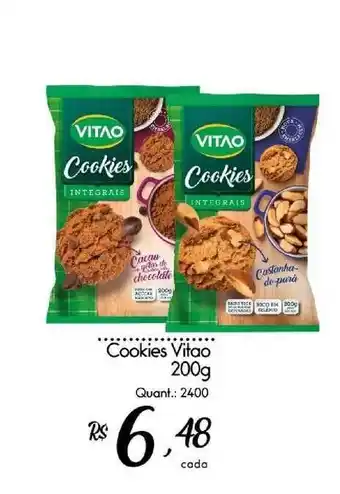 Giassi Supermercados Cookies Vitao 200g oferta