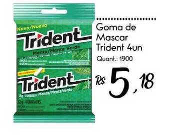 Giassi Supermercados Goma De Mascar Trident oferta