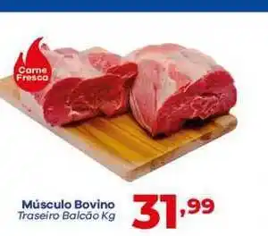 Barracão Supermercado Músculo Bovino Traseiro Balcão 1kg oferta