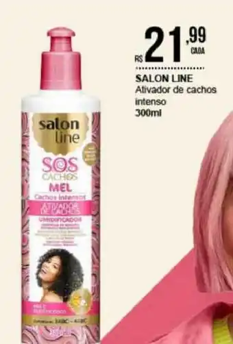 Maxxi Econômica Farmácias Salon Line Ativador De Cachos Intenso 300ml oferta