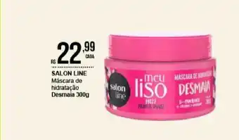 Maxxi Econômica Farmácias Salon Line Máscara E Hidratação Desmaia 300g oferta