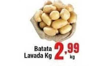 Negreiros Batata Lavada 1kg oferta