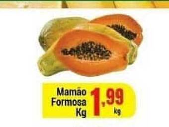 Negreiros Mamão Formosa 1kg oferta