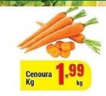 Negreiros Cenoura 1kg oferta