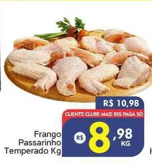 Frango Passarinho Temperado 1kg