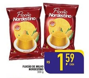 Mercantil Rodrigues Flocao de Milho Nordestino 500g oferta