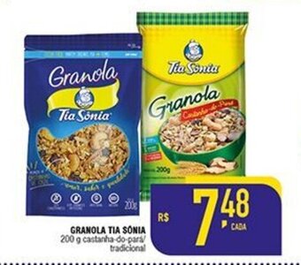 Mercantil Rodrigues Granola Tia Sonia 200g oferta