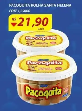 Assaí Atacadista Pacoquita Rolha Santa Helena 1.25kg oferta