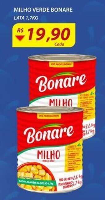 Assaí Atacadista Milho Verde Bonare 1.7kg oferta