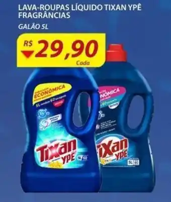 Assaí Atacadista Lava roupas liquido tixan Ype Frag 5L oferta