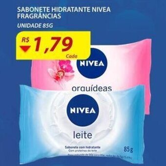 Assaí Atacadista Sabonete Hidratante Nivea Frag. 85g oferta