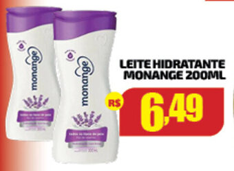 Leite Hidratante Monange 200ml