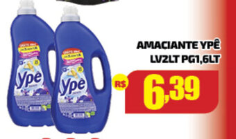 Amaciante Ype Lv 2L pg 1.6L