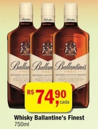 Whisky Ballantine's Finest 750ml
