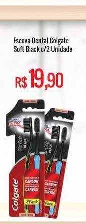 Mart Minas Escova Dental Colgate Soft Black oferta