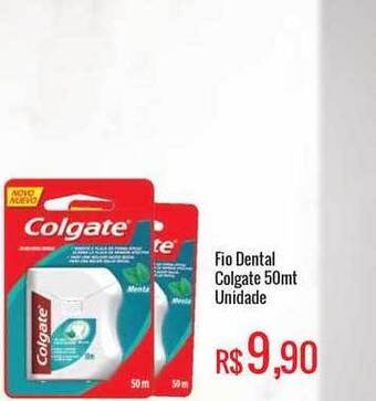 Mart Minas Fio Dental Colgate oferta