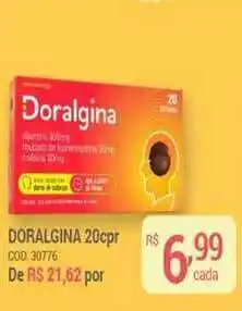 Farmácias Vale Verde Doralgina 20cpr oferta