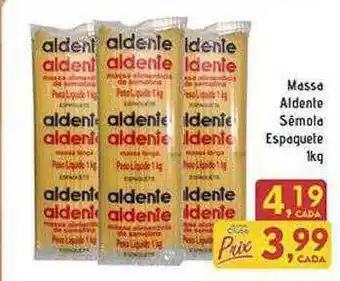 Massa Adlente Sêmola Espaguete 1kg