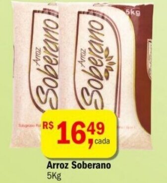 Arroz Soberano 5kg