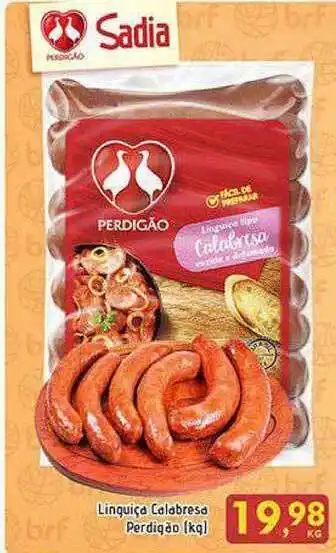 Linguiça Calabresa Perdigão 1kg
