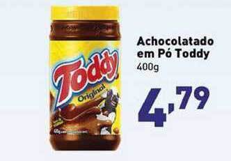 Supermercado Lavapés Achocolatado Em Pó Toddy 400g oferta