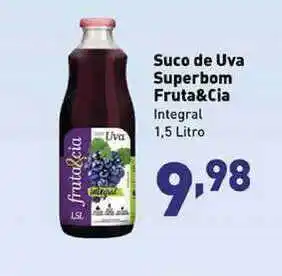 Supermercado Lavapés Suco De Uva Superbom Fruta&cia 1.5L oferta