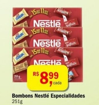 Ultrabox Bombons Nestle Especialidades 251g oferta