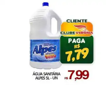 água Sanitária Alpes 5L
