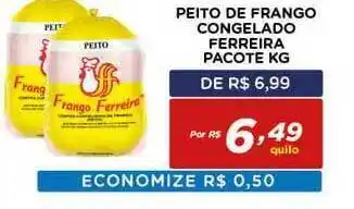 Bahamas Mix Peito De Frango Congelado Ferreira 1kg oferta