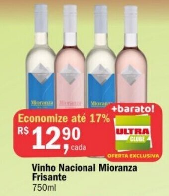Ultrabox Vinho Nacional Mioranza Frizante 750ml oferta