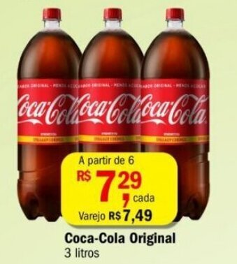 Ultrabox Coca Cola Original 3L oferta