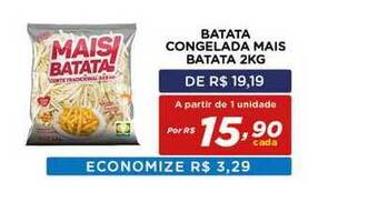 Bahamas Mix Batata Congelada Mais Batata 2kg oferta