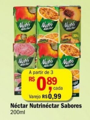 Ultrabox Nectar Nutrinectar sabores 200ml oferta
