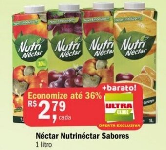 Ultrabox Nectar Nutrinectar Sabores 1L oferta