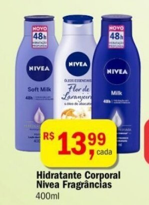 Ultrabox Hidratante Corporal Nivea Fragrancias 400ml oferta