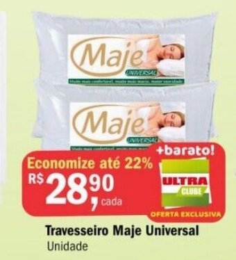 Ultrabox Travesseiro Maje Universal unidade oferta
