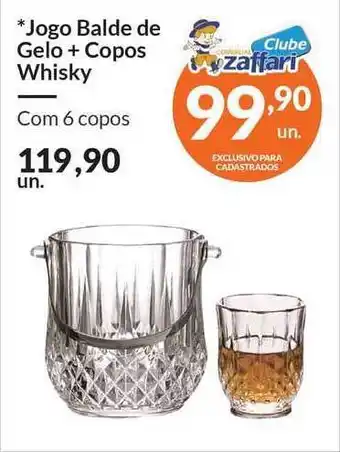 Jogo Balde De Gelo + Copos Whisky