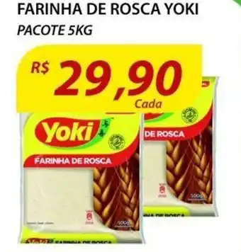 Assaí Atacadista Farinha de Rosca Yoki 5kg oferta