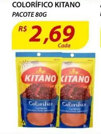 Assaí Atacadista Colorifico Kitano 80g oferta