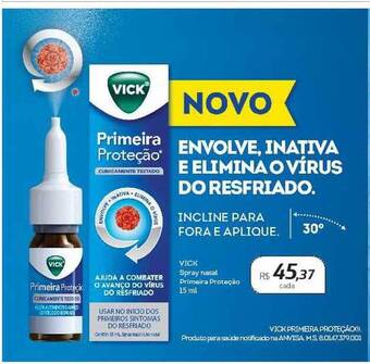 Drogal Vick Spray Nasal Primeira Proteção oferta