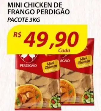 Assaí Atacadista Mini Chicken de Frango Perdigao 3kg oferta
