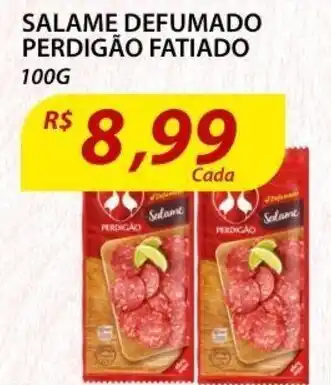 Assaí Atacadista Salame Defumado Perdigao Fatiado 100g oferta