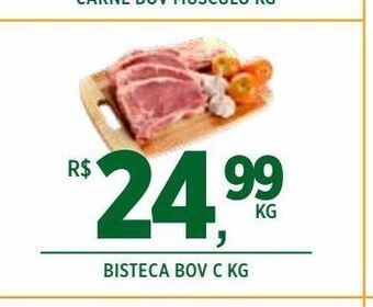 DB Supermercados Bisteca bov c kg oferta