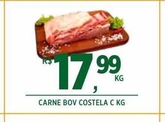 DB Supermercados Carne bov costela c kg oferta