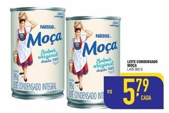 Mercantil Rodrigues Leite condensado moça nestlé 395g oferta