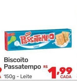 Supermercados Condor Biscoito Passatempo 150g oferta